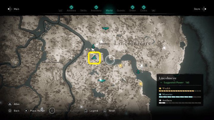 Kamienną płytę należy dostarczyć do właścicielki gospodarstwa, na południowy wschód od południowego mostu w Lincolnscire - Assassins Creed Valhalla: Oczekujące dostawy/Pending Deliveries - solucja - Assassins Creed Valhalla - poradnik do gry