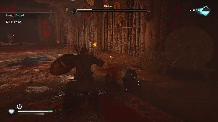 Wykorzystuj błędy przeciwnika, paruj jego ciosy i wykonuj natychmiastowe kontry, a szybko powinieneś rozprawić się z pierwszym bossem w grze Assassins Creed Valhalla - Assassins Creed Valhalla: Rikiwulf - boss, jak pokonać? - Assassins Creed Valhalla - poradnik do gry