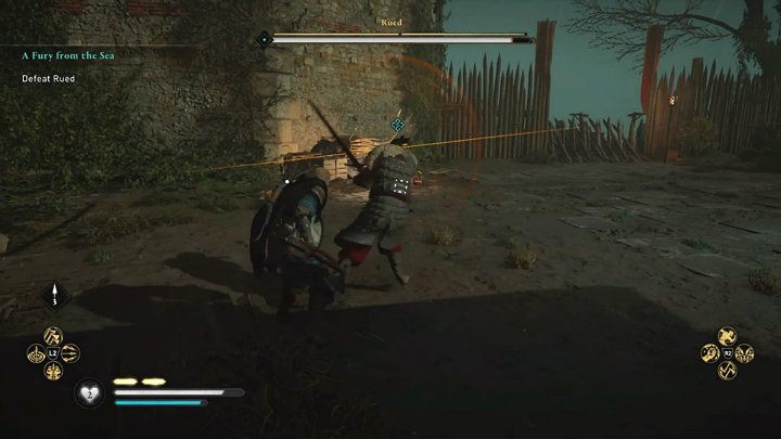Walka z Ruedem bardzo przypomina starcie z Leofrithem - Assassins Creed Valhalla: Rued - boss, jak pokonać? - Assassins Creed Valhalla - poradnik do gry