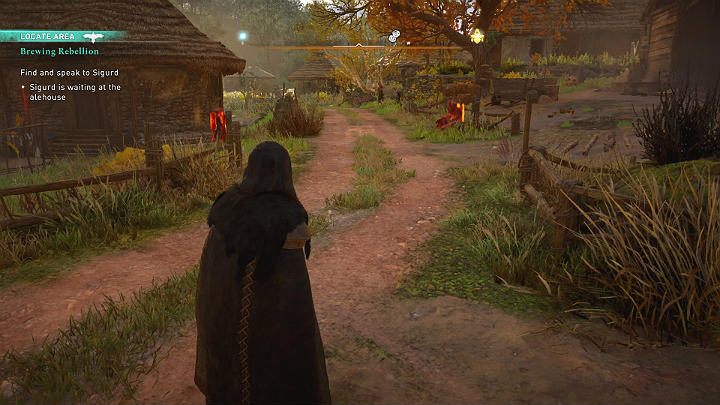 Jak się okazuje, Buckingham zostało przejęte przez wrogich strażników więc dojście do karczmy nieco się skomplikuje - Assassins Creed Valhalla: Podżeganie do buntu/Brewing Rebellion - solucja - Assassins Creed Valhalla - poradnik do gry