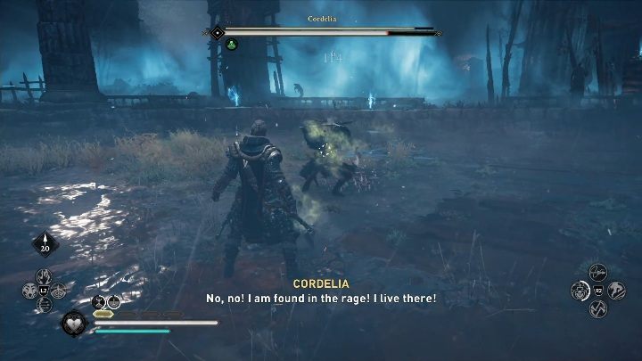 Zacznijmy od tego, że Cordelia jest bardzo ruchliwym przeciwnikiem - Assassins Creed Valhalla: Córka Leriona - Wschodnia Anglia, sekrety, lokacje - Assassins Creed Valhalla - poradnik do gry