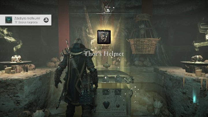 Skrzynia z hełmem znajduje się we wschodniej części tego regionu - Assassins Creed Valhalla: Wyposażenie - Wschodnia Anglia, sekrety, lokacje - Assassins Creed Valhalla - poradnik do gry