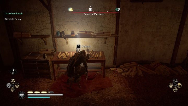 Aby się do niej dostać musisz po prostu wejść do domku i zabrać mapę ze stolika - Assassins Creed Valhalla: Mapa skarbów - Suthsexe, sekrety, lokacje - Assassins Creed Valhalla - poradnik do gry