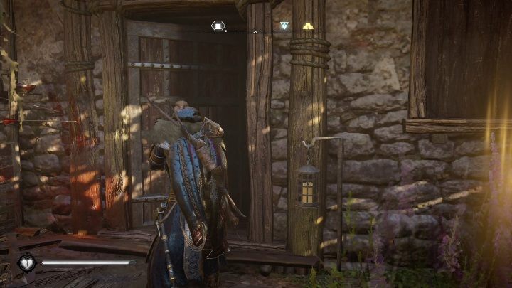 Aby dostać się do mapy musisz otworzyć drzwi do budynku - Assassins Creed Valhalla: Mapa skarbów - Lincolnscire, sekrety, lokacje - Assassins Creed Valhalla - poradnik do gry