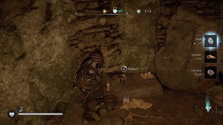 Aby dostać się do maski musicie zniszczyć zagruzowane przejście - AC Valhalla Gniew Druidów: Artefakt Ui Neilla - Ulster, sekrety, lokacje - Assassins Creed Valhalla - poradnik do gry