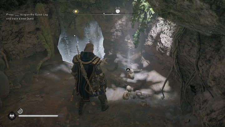 Aby dostać się do maski musicie zniszczyć przejście - AC Valhalla Gniew Druidów: Artefakt Ui Neilla - Ulster, sekrety, lokacje - Assassins Creed Valhalla - poradnik do gry
