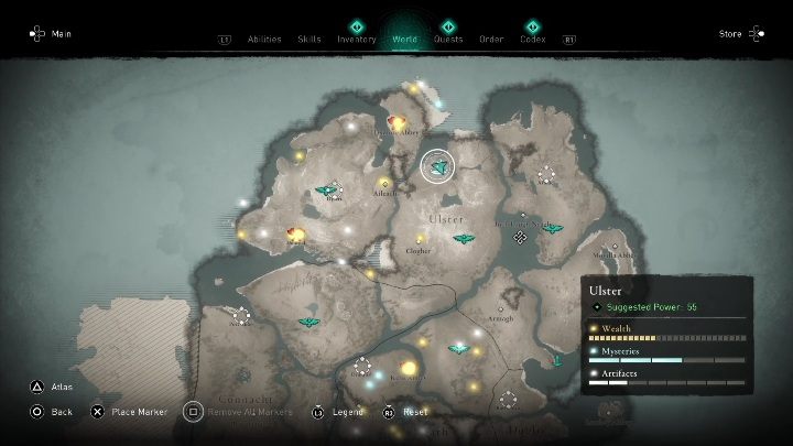 2 - AC Valhalla Gniew Druidów: Próby Morgany - Ulster, sekrety, lokacje - Assassins Creed Valhalla - poradnik do gry