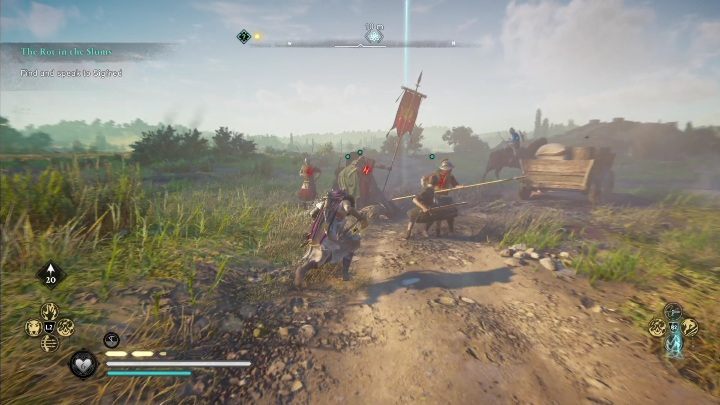 Na tej części mapy możecie wykonać 1 wydarzenia, które wygląda jak krótkie misja poboczne - AC Valhalla Oblężenie Paryża: Amienois - mapa - Assassins Creed Valhalla - poradnik do gry