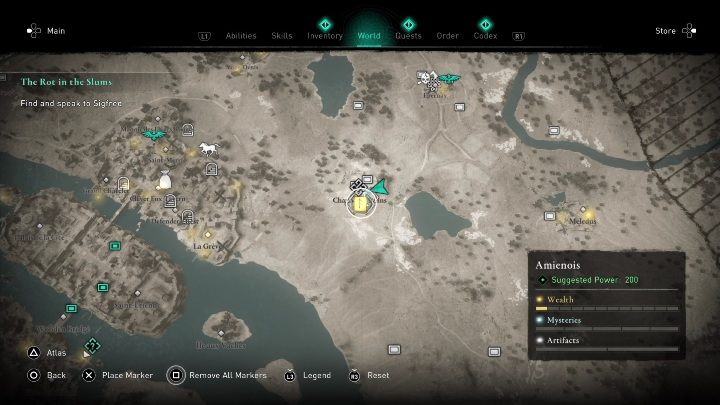 Rzymskie wykopaliska (Roman Excavations) w regionie Amienois, znajdziecie w Ruinach Champlieu (Champlieu Ruins) - AC Valhalla Oblężenie Paryża: Ukryci/Hidden - solucja - Assassins Creed Valhalla - poradnik do gry