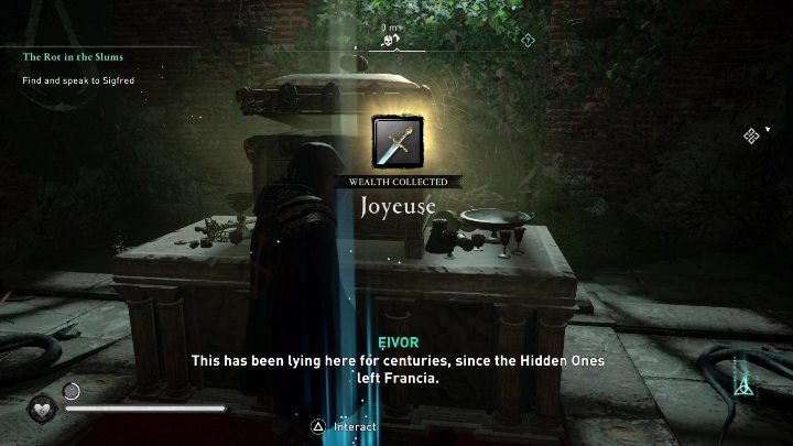 Do tego skarbu można się dostać dopiero po zebraniu wszystkich rzymskich wykopalisk - AC Valhalla Oblężenie Paryża: Jak zdobyć Joyeuse? - Assassins Creed Valhalla - poradnik do gry