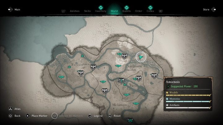 2 - AC Valhalla Oblężenie Paryża: Dokąd prowadzi mapa w misji Ukryta sprawiedliwość? - Assassins Creed Valhalla - poradnik do gry