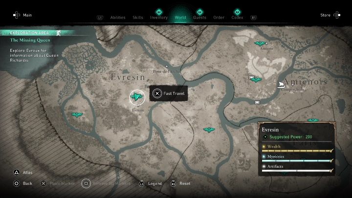 To zadanie rozpocznie się zaraz po zakończeniu questa Majestat w mroku (Majesty in the Dark) - AC Valhalla Oblężenie Paryża: Zaginiona królowa - solucja, opis przejścia - Assassins Creed Valhalla - poradnik do gry