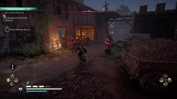 Staniecie do walki z kilkunastoma żołnierzami - AC Valhalla Oblężenie Paryża: Ogień z nieba - solucja, opis przejścia - Assassins Creed Valhalla - poradnik do gry