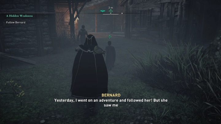 Bernard twierdzi, że może pokazać Wam, gdzie przebywa przemytnik - AC Valhalla Oblężenie Paryża: Ukryta słabość - solucja, opis przejścia - Assassins Creed Valhalla - poradnik do gry