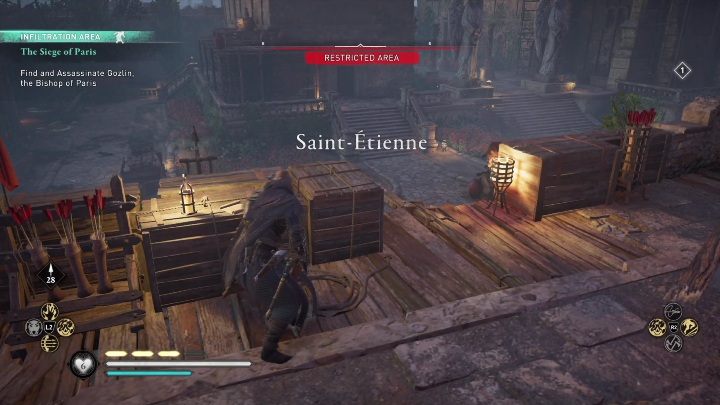 Na terenie miasta możecie znaleźć kilka wskazówek - AC Valhalla Oblężenie Paryża: Oblężenie Paryża - solucja, opis przejścia - Assassins Creed Valhalla - poradnik do gry