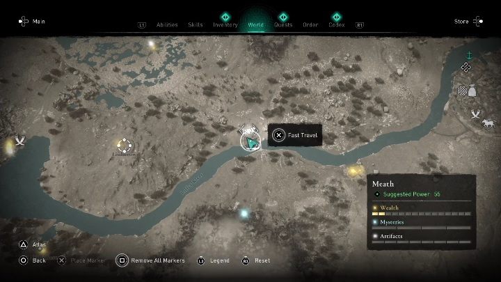 Region: Meath - AC Valhalla Gniew Druidów: Fragmenty Cyklu Irlandzkiego - cała kolekcja, mapa - Assassins Creed Valhalla - poradnik do gry