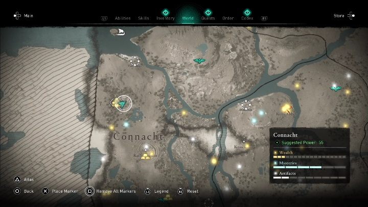 2 - AC Valhalla Gniew Druidów: Zestaw druidzkiego rynsztunku - gdzie znaleźć? Mapa - Assassins Creed Valhalla - poradnik do gry