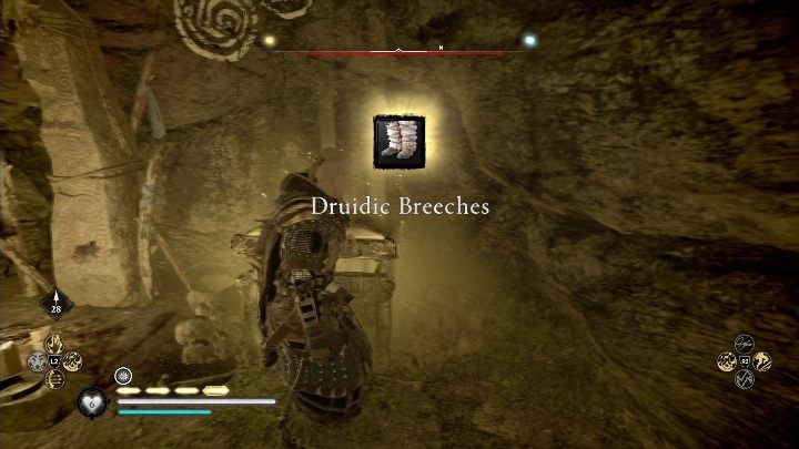 Lokalizacja: Tę skrzynie znajdziecie w obozowisku wroga - Kesh Corann - AC Valhalla Gniew Druidów: Zestaw druidzkiego rynsztunku - gdzie znaleźć? Mapa - Assassins Creed Valhalla - poradnik do gry