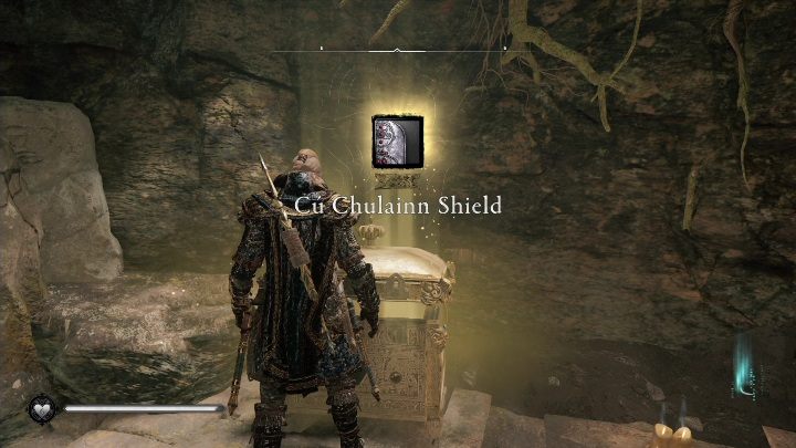 Aby dostać się do tej skrzyni potrzebujcie 5 Artefaktów Ui Neilla - AC Valhalla Gniew Druidów: Tarcza Cu Chulainna - jak zdobyć? - Assassins Creed Valhalla - poradnik do gry