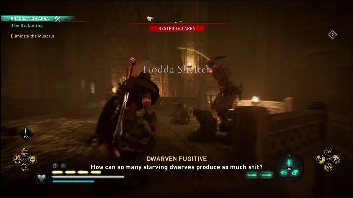 Na miejscu nie spotkacie jednak spokojnie żyjących krasnoludów, a bandę przeciwników - AC Valhalla Świt Ragnaroku: Czas sądu (The Reckoning) - opis przejścia - Assassins Creed Valhalla - poradnik do gry