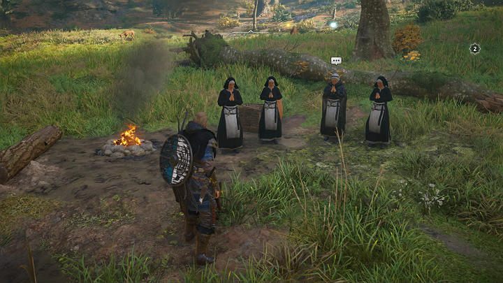Tam będziesz musiał stoczyć pojedynek z 3 wilkami - Assassins Creed Valhalla: Siostry Topora/Sisters of the Axe - solucja - Assassins Creed Valhalla - poradnik do gry