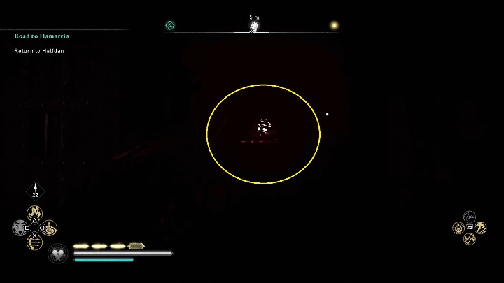 Lokalizacja totemu: aby dostać się do totemu musisz zejść po schodach - Assassins Creed Valhalla: Przeklęty symbol - Eurvicscire, sekrety, lokacje - Assassins Creed Valhalla - poradnik do gry