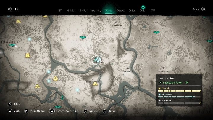 Wieprza znajdziesz w południowej części regionu - Assassins Creed Valhalla: Legendarne zwierzę - Eurvicscire, sekrety, lokacje - Assassins Creed Valhalla - poradnik do gry
