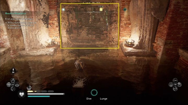 Twoim kolejnym zadaniem jest zniszczenie zagruzowanej ściany, a następnie przesunięcie półki, która blokuje przejście - Assassins Creed Valhalla: Zdolności - Eurvicscire, sekrety, lokacje - Assassins Creed Valhalla - poradnik do gry