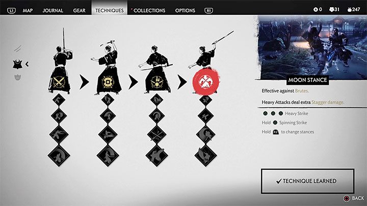 Nowe postawy (Stances) możesz odblokowywać dzięki obserwowaniu oraz eliminowaniu mongolskich liderów - Ghost of Tsushima: Porady na start - Ghost of Tsushima - poradnik do gry