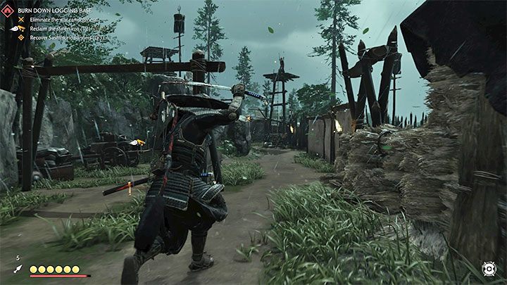 W trakcie staczania walk role mogą się odwrócić i to Jin może spotkać wrogich łuczników oraz zostać zmuszony do bronienia się przed ich atakami - Ghost of Tsushima: Walka bezpośrednia - styl Samuraja - Ghost of Tsushima - poradnik do gry