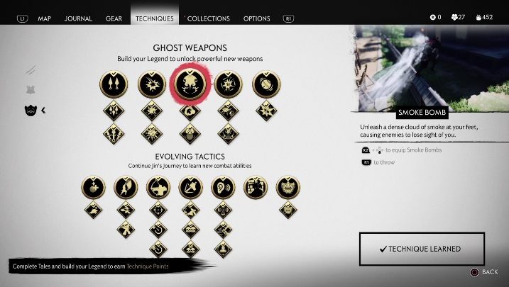 Bronie ducha to - Ghost of Tsushima: Rozwój postaci - Ghost of Tsushima - poradnik do gry
