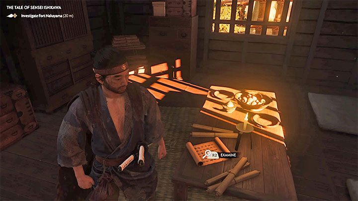 Do zbadania jest kilka miejsc na terenie fortu - Ghost of Tsushima: Opowieść Senseia Ishikawy (The Tale of Sensei) solucja - Ghost of Tsushima - poradnik do gry