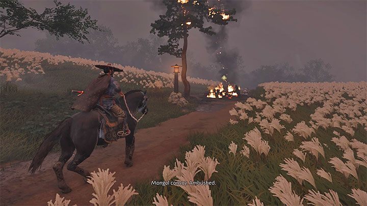 Zadaniem tym możesz zająć się po ukończeniu głównych questów Kodeks wojownika i Opowieść Senseia Ishikawy - Ghost of Tsushima: Krew na trawie (Blood on the Grass) solucja, opis przejścia - Ghost of Tsushima - poradnik do gry