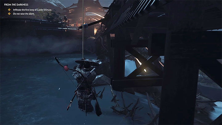 Właściwe zadanie zaczniesz rozgrywać po zmroku - Ghost of Tsushima: Z ciemności (From the Darkness) solucja, opis przejścia - Ghost of Tsushima - poradnik do gry