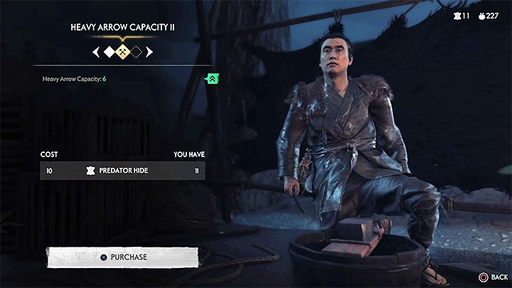 Jin może przenosić ograniczoną liczbę strzał każdego typu - Ghost of Tsushima: Jak zdobyć łuk? - Ghost of Tsushima - poradnik do gry