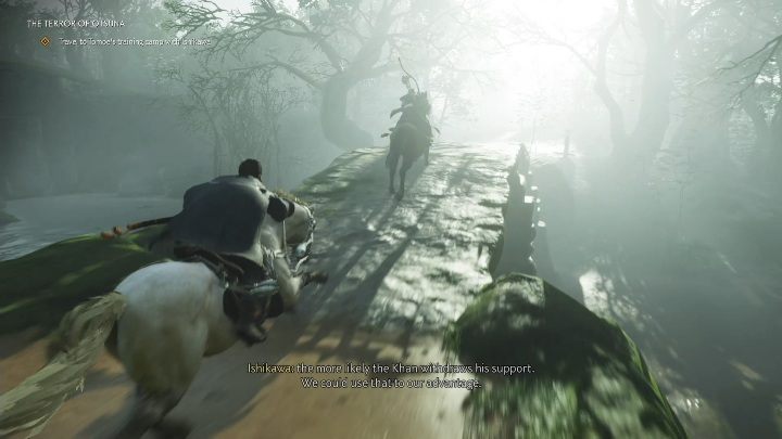 Misja ta rozpocznie się od kilku rozmów - Ghost of Tsushima: Postrach Otsuny solucja - Ghost of Tsushima - poradnik do gry