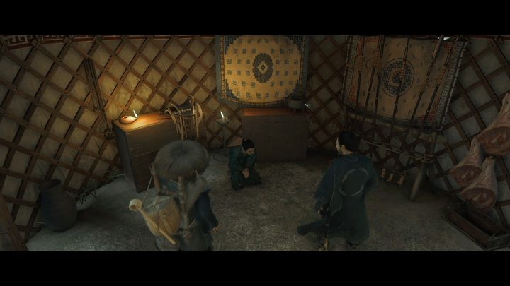 Po zrabowaniu obozu sprawdź namioty - Ghost of Tsushima: Nattou i sprzedawca Sake solucja - Ghost of Tsushima - poradnik do gry