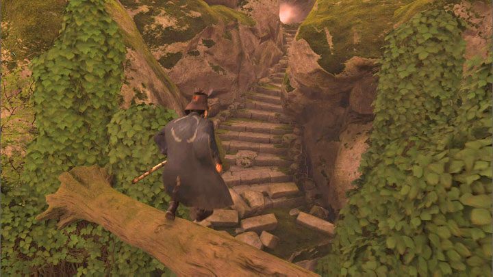 Obróćcie się w prawo i wykonajcie skok w stronę kamiennych schodów - Ghost of Tsushima Iki Island: Kapliczka Nakajima (Nakajima Shrine) - Ghost of Tsushima - poradnik do gry