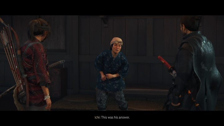 Misję rozpoczniesz od rozmowy z Yuną i Ichi - Ghost of Tsushima: Krwawa wiadomość solucja - Ghost of Tsushima - poradnik do gry