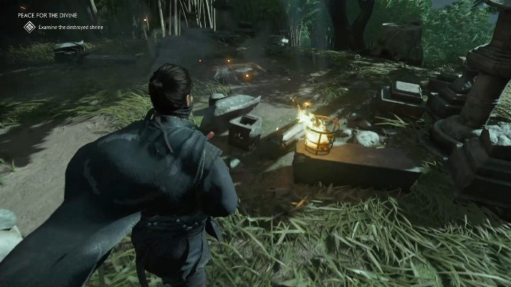 Tę opowieść rozpoczniesz od zbadania lokacji - Ghost of Tsushima: Boskie zadośćuczynienie (Peace for the Divine) solucja - Ghost of Tsushima - poradnik do gry