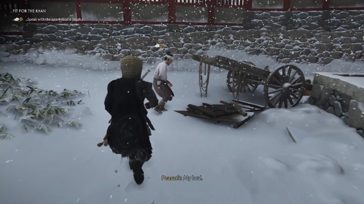 Po zebraniu wszystkich części zbroi udaj się do zleceniodawcy - Ghost of Tsushima: Godna Chana (Fit for the Khan) solucja - Ghost of Tsushima - poradnik do gry