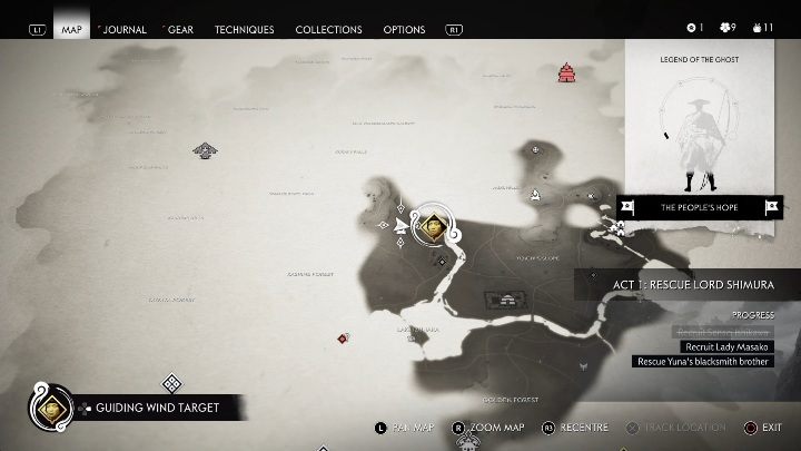 Jak odblokować: Rozmowa z kobietą w obozie w Lesie Kashine (Kashine Forest) - Ghost of Tsushima: Niebiański cios (The Heavenlhy Strike) solucja - Ghost of Tsushima - poradnik do gry