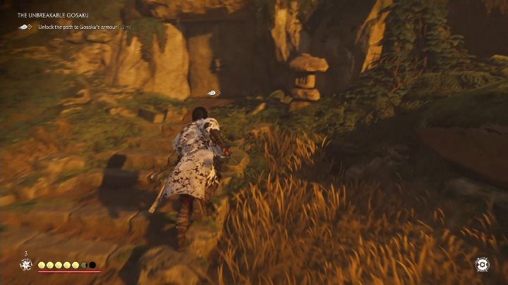Po zdobyciu wszystkich 6 kluczy udaj się do miejsca oznaczonego na mapie - Ghost of Tsushima: Niezwyciężony Gosaku solucja - Ghost of Tsushima - poradnik do gry