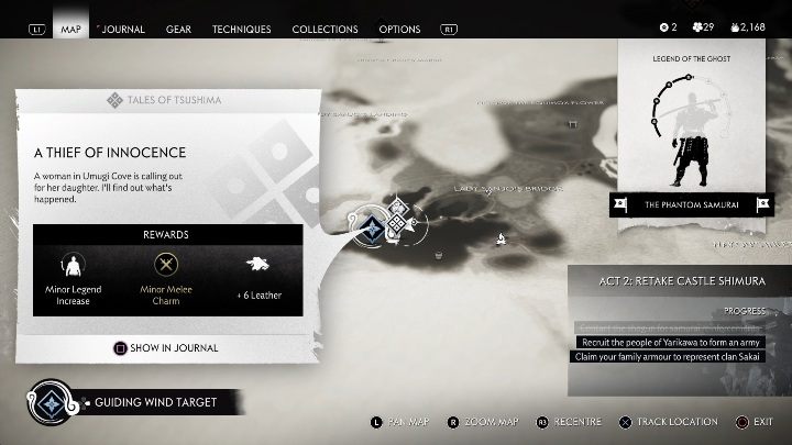 Jak odblokować: Rozmowa z mężczyzną w okolicy Mostu Pani Sanjo - Ghost of Tsushima: Sześć Ostrzy Kojira solucja - Ghost of Tsushima - poradnik do gry
