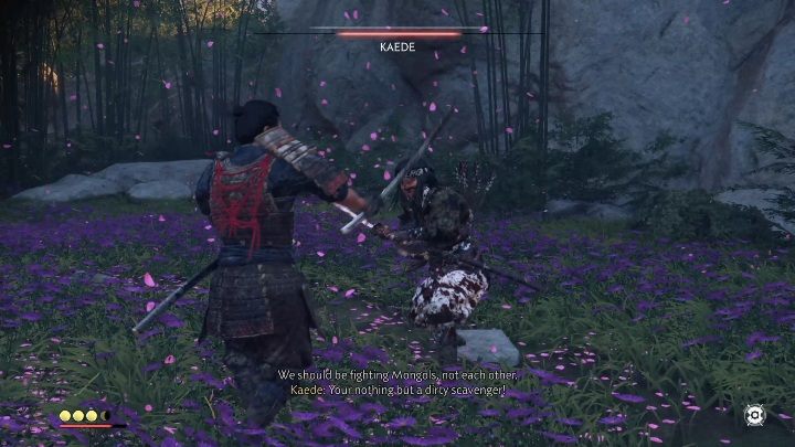 Przede wszystkim unikaj jej ataków - Ghost of Tsushima: Jak pokonać bossa Kaede? - Ghost of Tsushima - poradnik do gry