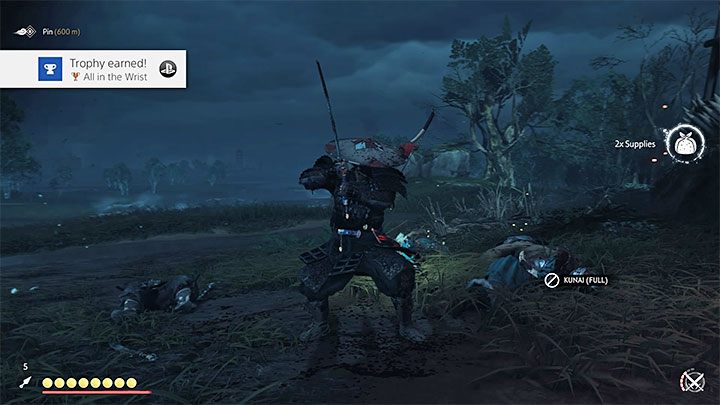 Musisz perfekcyjnie wykonać wszystkich 5 ataków, tzn - Ghost of Tsushima: To kwestia nadgarstka - trofeum, jak zdobyć - Ghost of Tsushima - poradnik do gry
