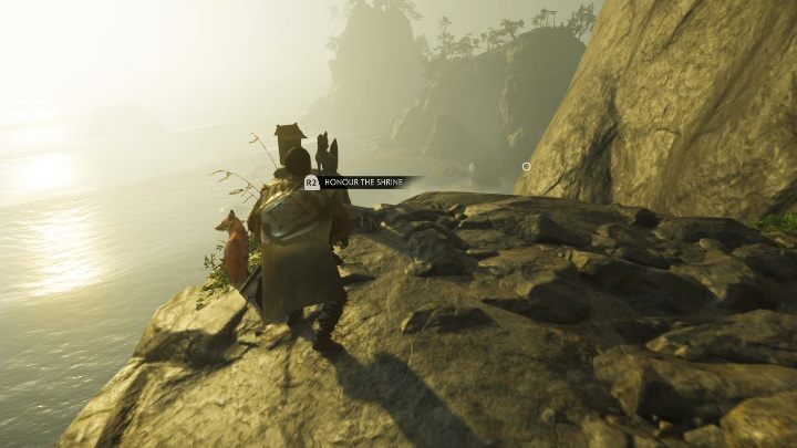 Na brzegu natrafisz na lisa - Ghost of Tsushima: Izuhara - kapliczki Inari, sekrety, znajdźki - Ghost of Tsushima - poradnik do gry