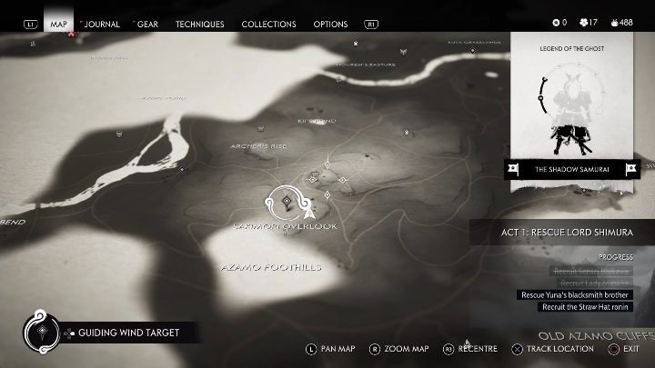 Lokacja: Wierch Sakimori (Sakimori Overlook) - Ghost of Tsushima: Izuhara - Filary honoru, sekrety, znajdźki - Ghost of Tsushima - poradnik do gry