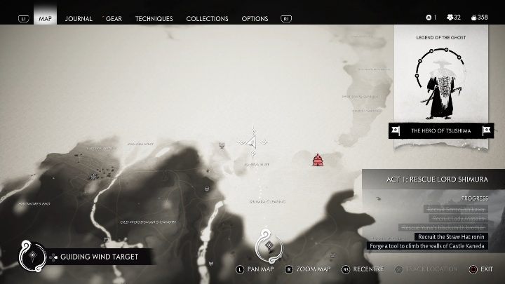 Lokacja: Przesmyk Keneda (Keneda Inlet) - Ghost of Tsushima: Izuhara - Filary honoru, sekrety, znajdźki - Ghost of Tsushima - poradnik do gry