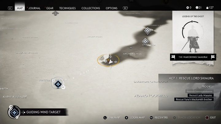Lokacja: Wzniesienie łucznika (Archers Rise) - Ghost of Tsushima: Izuhara - obozy Mongołów - Ghost of Tsushima - poradnik do gry